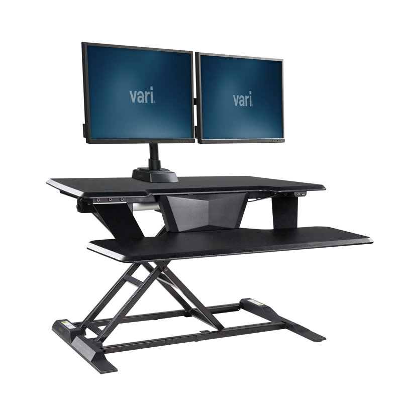 Varidesk Height Adjustable Standing Desk Converter Wayfair